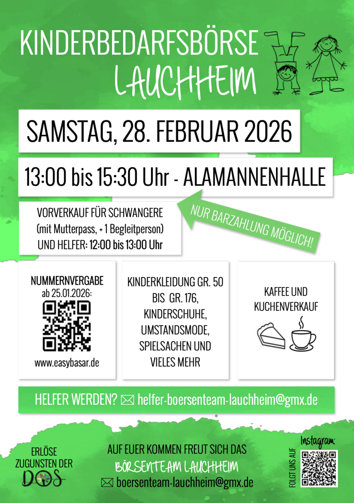 Flyer Kinderbedarfsbörse