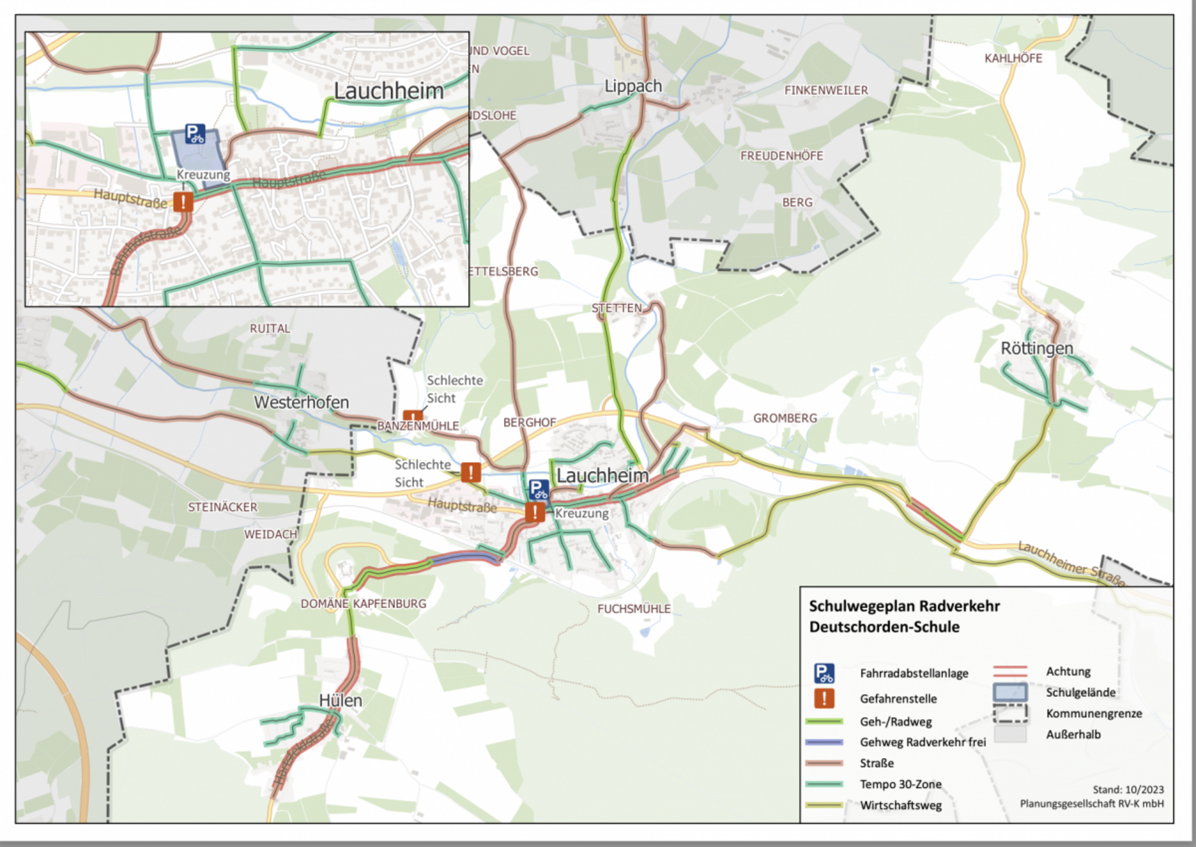 Radwegplan