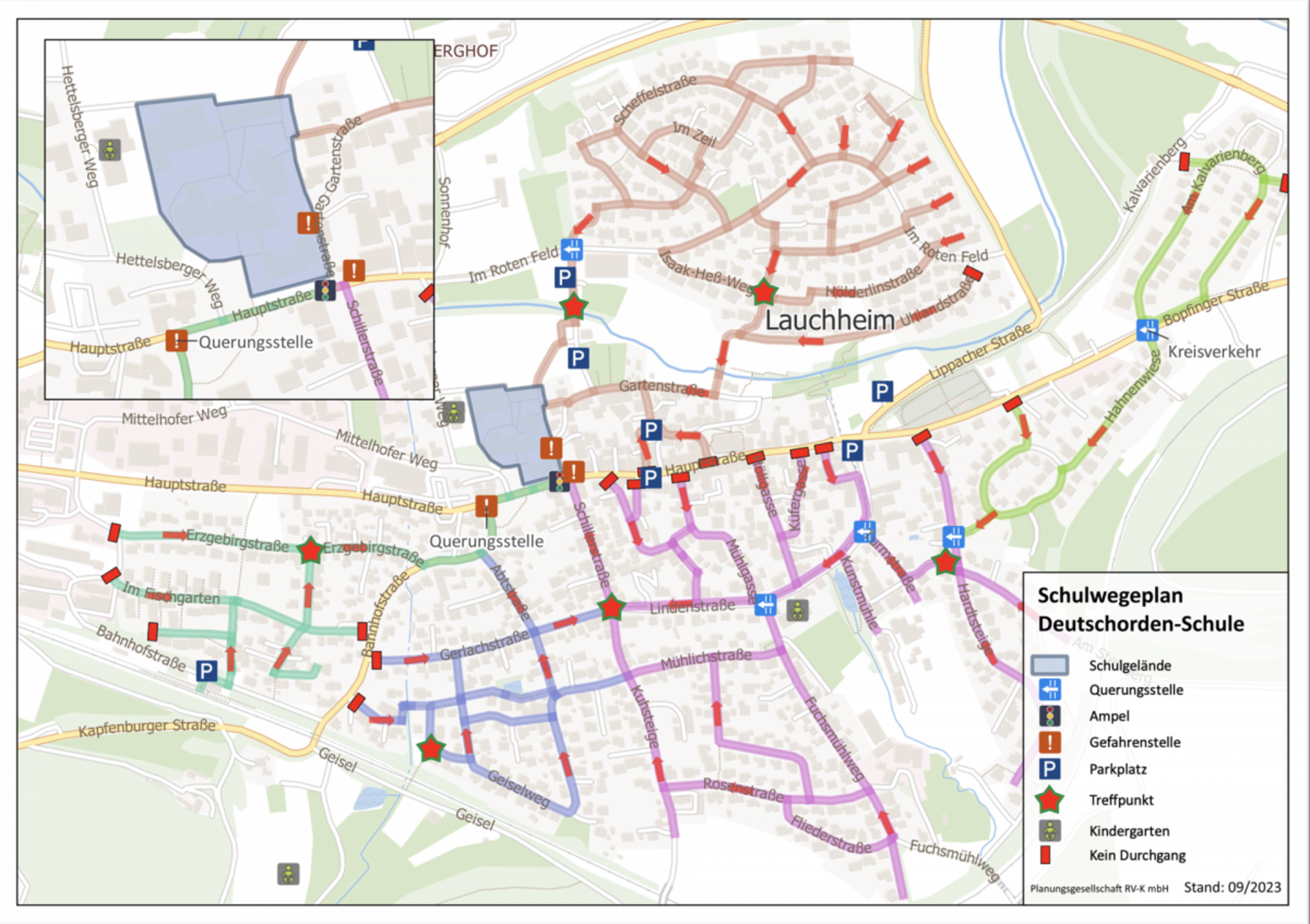 Schulwegplan